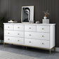 Glam Engineered Wooden Storage Chest Bedroom Chest with Drawers White 8 Clearhalo 'Bedroom Furniture' 'Dressers & Chests' 'dressers_chests' 'furn' 'furn_dressers_chests' 'Furniture' 5959039