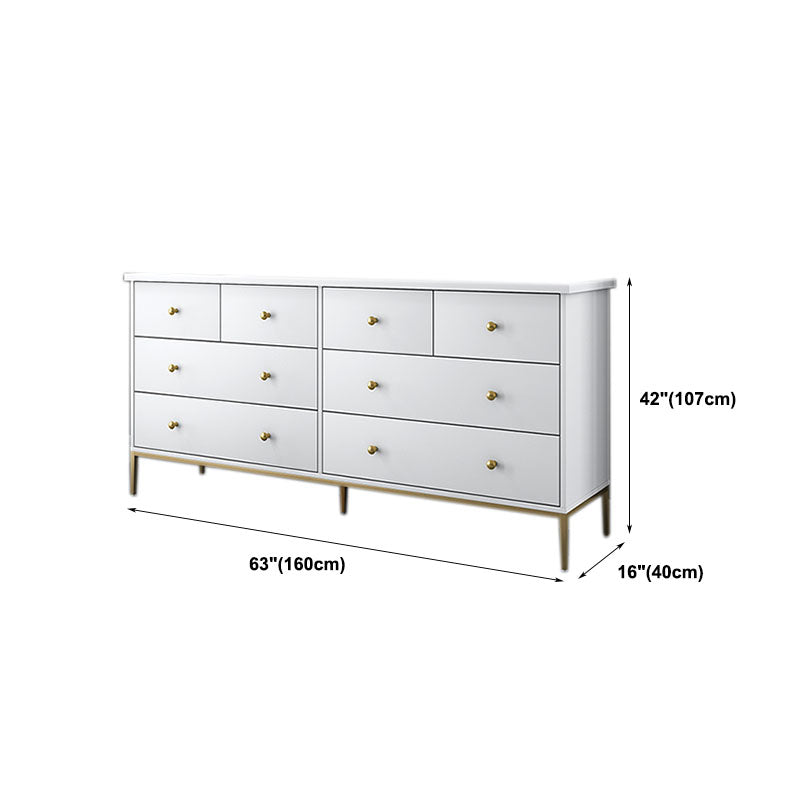 Glam Engineered Wooden Storage Chest Bedroom Chest with Drawers Clearhalo 'Bedroom Furniture' 'Dressers & Chests' 'dressers_chests' 'furn' 'furn_dressers_chests' 'Furniture' 5959051