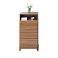 Traditionele dressoir vaste houten opbergkast dressoir met 3/4/5 laden