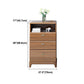 Traditionele dressoir vaste houten opbergkast dressoir met 3/4/5 laden