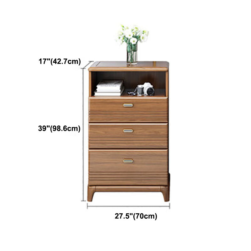Traditionele dressoir vaste houten opbergkast dressoir met 3/4/5 laden