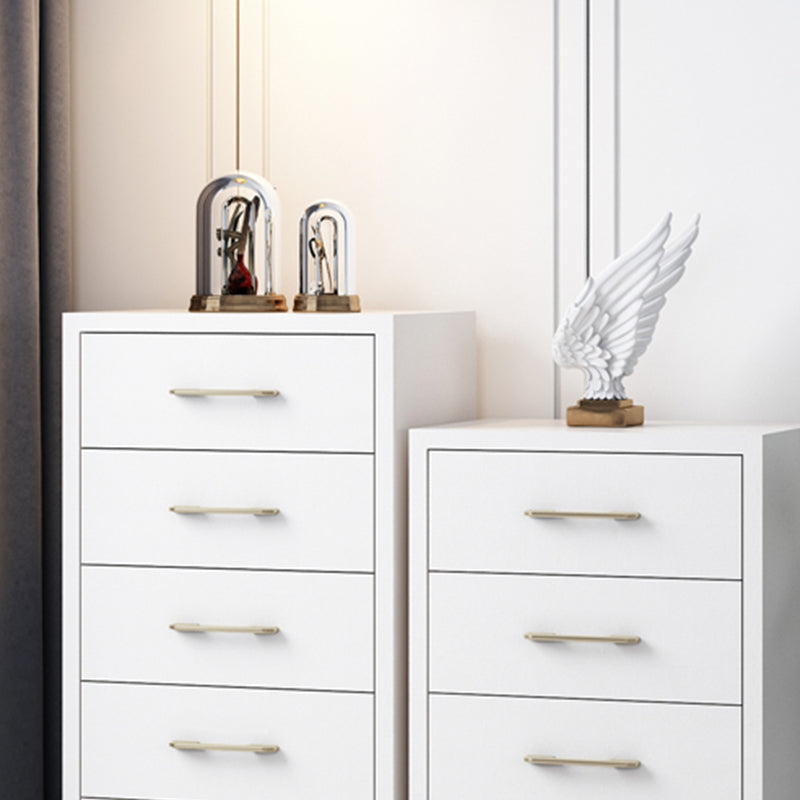 Glam verticale opbergkast slaapkamer 16 "W houten borst met laden