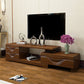 Wooden TV Stand Console Traditional Style Home TV Cabinet with Drawers 47"L x 14"W x 17"H Walnut Clearhalo 'furn' 'furn_tv_stands_entertainment_centers' 'Furniture' 'Living Room Furniture' 'TV Stands & Entertainment Centers' 'TV Stands & Media Storage Furniture' 'tv_stands_entertainment_centers' 5959210