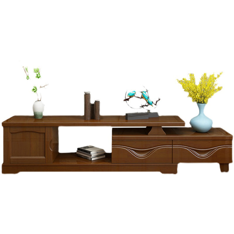 Wooden TV Stand Console Traditional Style Home TV Cabinet with Drawers Clearhalo 'furn' 'furn_tv_stands_entertainment_centers' 'Furniture' 'Living Room Furniture' 'TV Stands & Entertainment Centers' 'TV Stands & Media Storage Furniture' 'tv_stands_entertainment_centers' 5959212