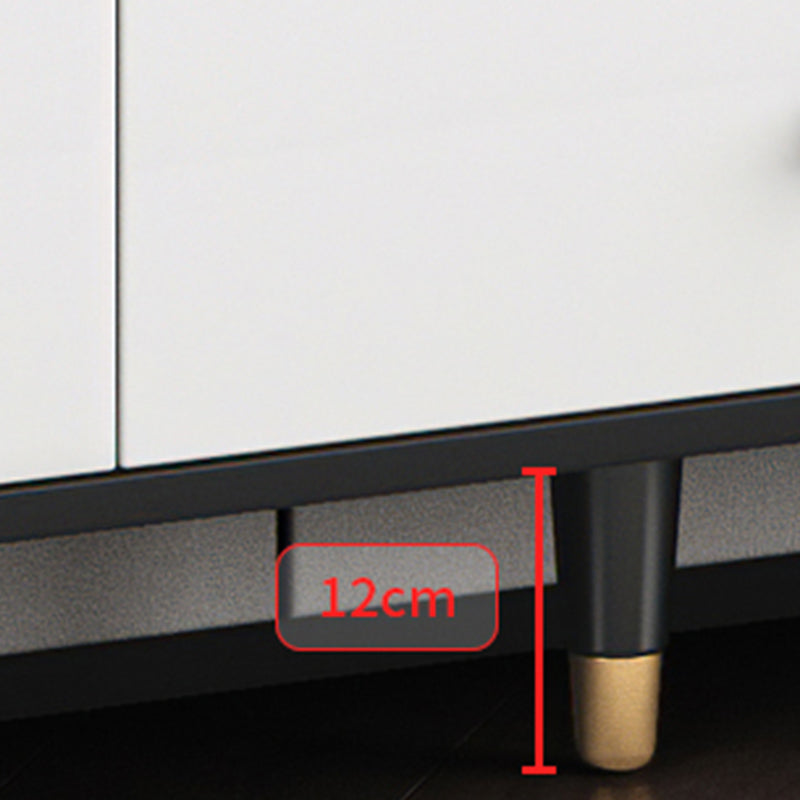 Cabinet télévisé en bois Modern Minimalist Home Open TV Stand Console