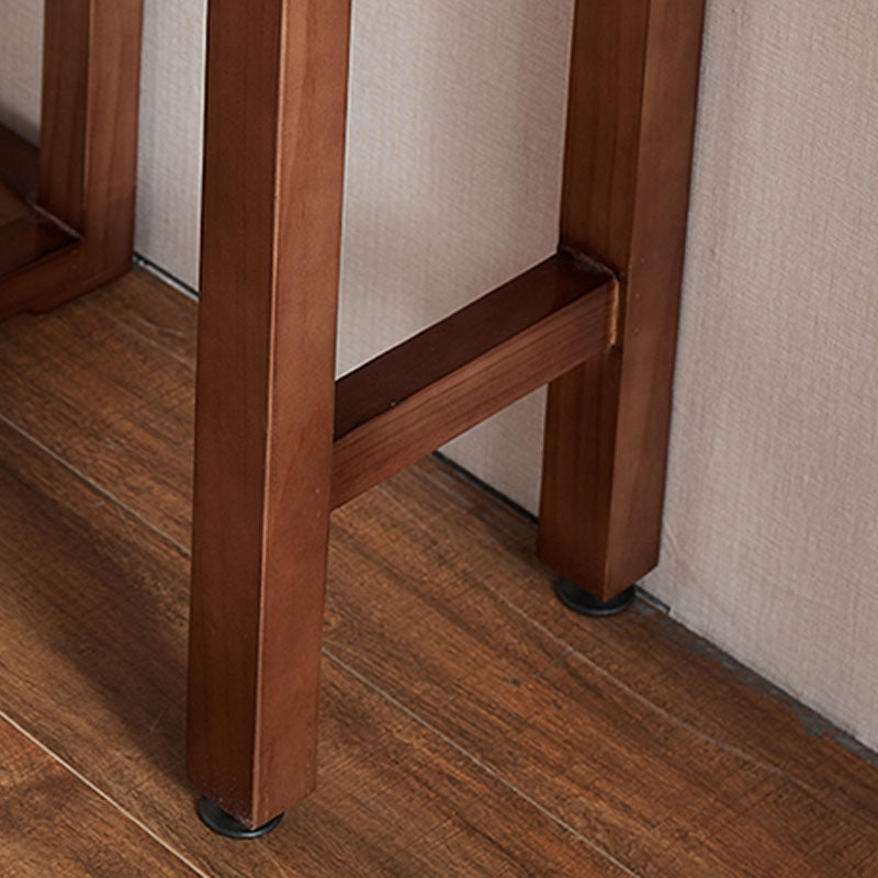 Tavolo da console di legno Tavolo di accento moderno di mezza secolo per Hall