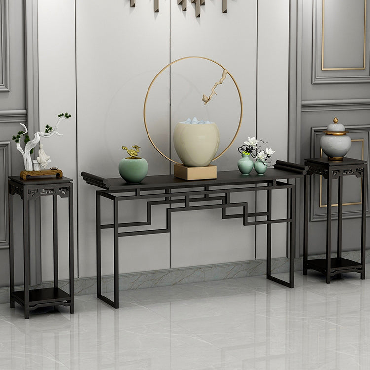 11 "W eigentijdse console tafelssteen witte rechthoekige console banktafel