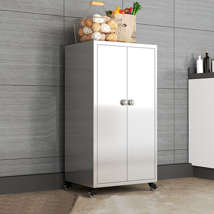 Aparador de metal de tablero lateral de estilo moderno con puerta para uso de la cocina