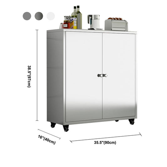 Moderne stijl dressoir metalen dressoir met deur voor huisgebruik
