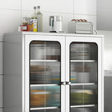 Plate-forme de style moderne plate latérale en métal avec porte à domicile