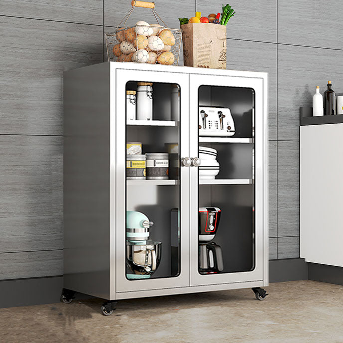 Panneau latéral de style moderne Carte de métal latérale avec porte à domicile