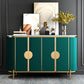 Technischer Holzbuffet Ständer mit Schränken Glam Buffet Sideboard