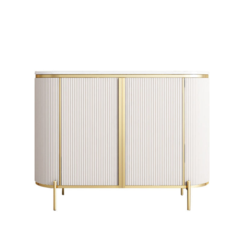 Technischer Holzbuffet Ständer mit Schränken Glam Buffet Sideboard