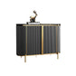 Technischer Holzbuffet Ständer mit Schränken Glam Buffet Sideboard