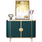 Technischer Holzbuffet Ständer mit Schränken Glam Buffet Sideboard