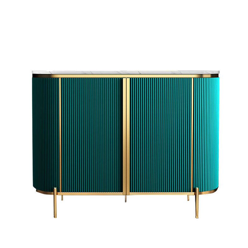 Technischer Holzbuffet Ständer mit Schränken Glam Buffet Sideboard