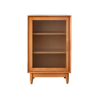 Finition mate buffet moderne buffet de cuisine avec des jambes en bois