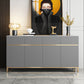 Sideboard glam con cassetti e sideboard della porta per sala da pranzo