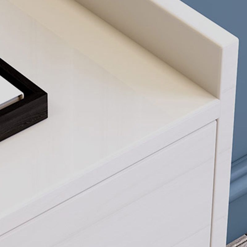 Matte Finish Pine Wood Buffet Modern Indoor Sideboard with Metal Legs Clearhalo 'buffet_sideboard' 'Buffets & Sideboards' 'furn' 'furn_buffet_sideboard' 'Furniture' 'Kitchen & Dining Furniture' 5960746