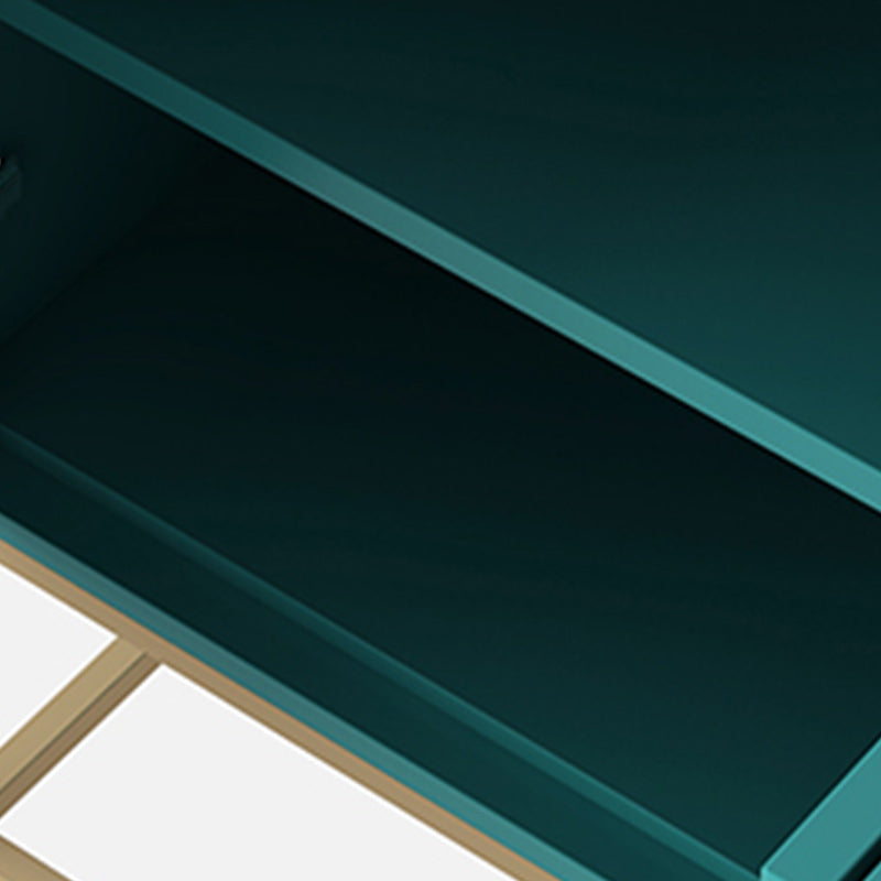 Matte Finish Pine Wood Buffet Modern Indoor Sideboard with Metal Legs Clearhalo 'buffet_sideboard' 'Buffets & Sideboards' 'furn' 'furn_buffet_sideboard' 'Furniture' 'Kitchen & Dining Furniture' 5960747