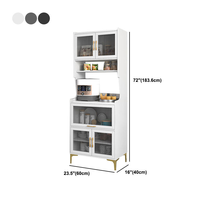 Glamour open opslagbilebord steen en houten dressoir voor woonkamer