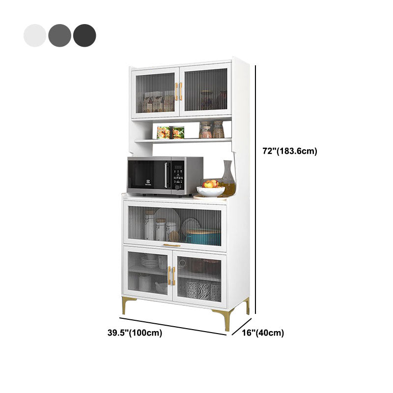 Glamour open opslagbilebord steen en houten dressoir voor woonkamer