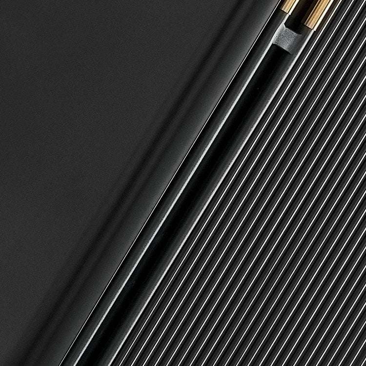 Finition polie Polibée en faux bois avec plaque de salle à manger Glam Glam Buffet avec armoires