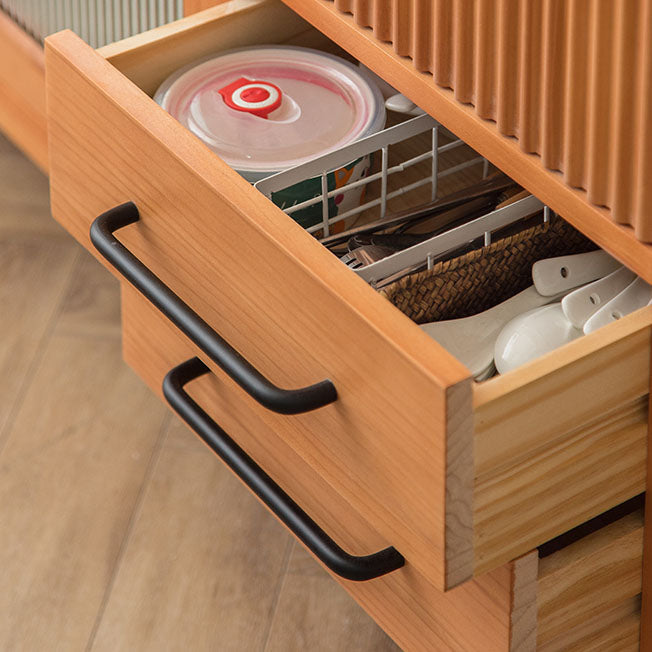 Server da pranzo in legno massiccio di pino tavolo contemporaneo per sala da pranzo