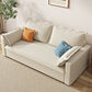 Beige Modern Loose Back Sofa Bed Standard Square Arm Sofa Bed 80.7"L x 35.4"W x 25.6"H Latex Clearhalo 'furn' 'furn_sofas' 'Furniture' 'Living Room Furniture' 'Sofa' 'sofas' 5961326