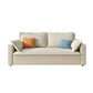 Beige Modern Loose Back Sofa Bed Standard Square Arm Sofa Bed Clearhalo 'furn' 'furn_sofas' 'Furniture' 'Living Room Furniture' 'Sofa' 'sofas' 5961328