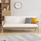 Fabricant contemporain canapé couvert de sofa en bois massif de 30,31 "