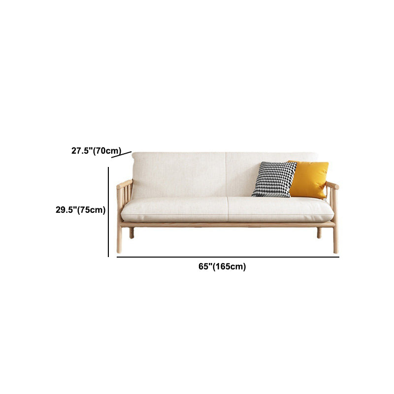 Fabricant contemporain canapé couvert de sofa en bois massif de 30,31 "