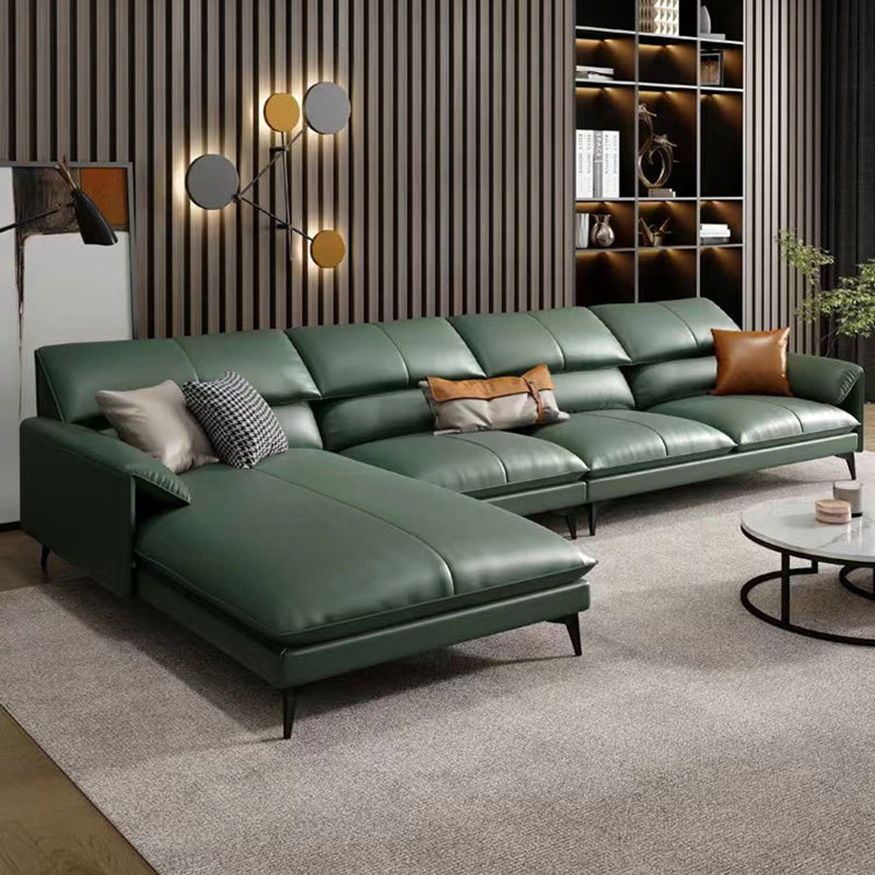 Glam Stationary echtes Lederkissen Top Arm Kissen Sofa -Chaise