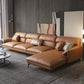 Glam Stationary echtes Lederkissen Top Arm Kissen Sofa -Chaise