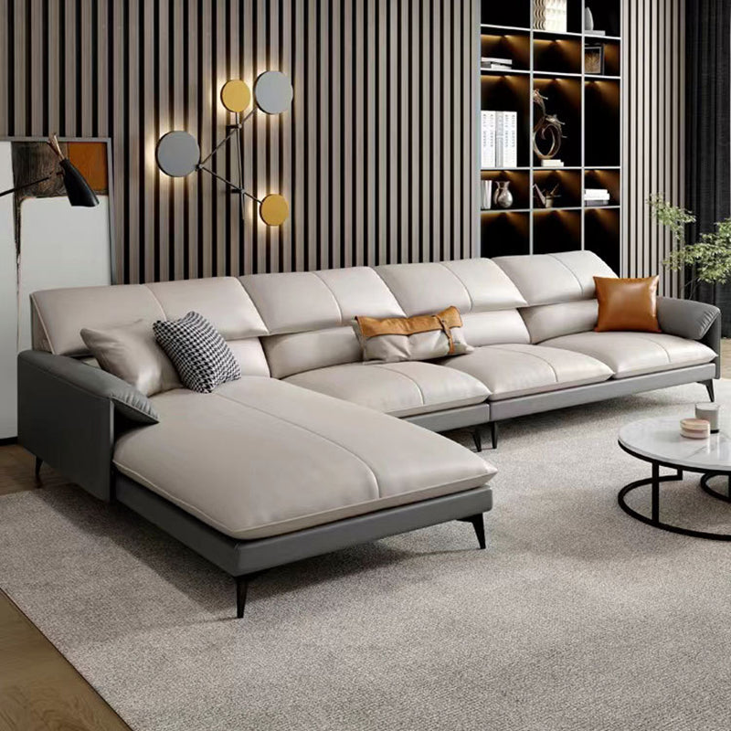 Glam Stationary echtes Lederkissen Top Arm Kissen Sofa -Chaise