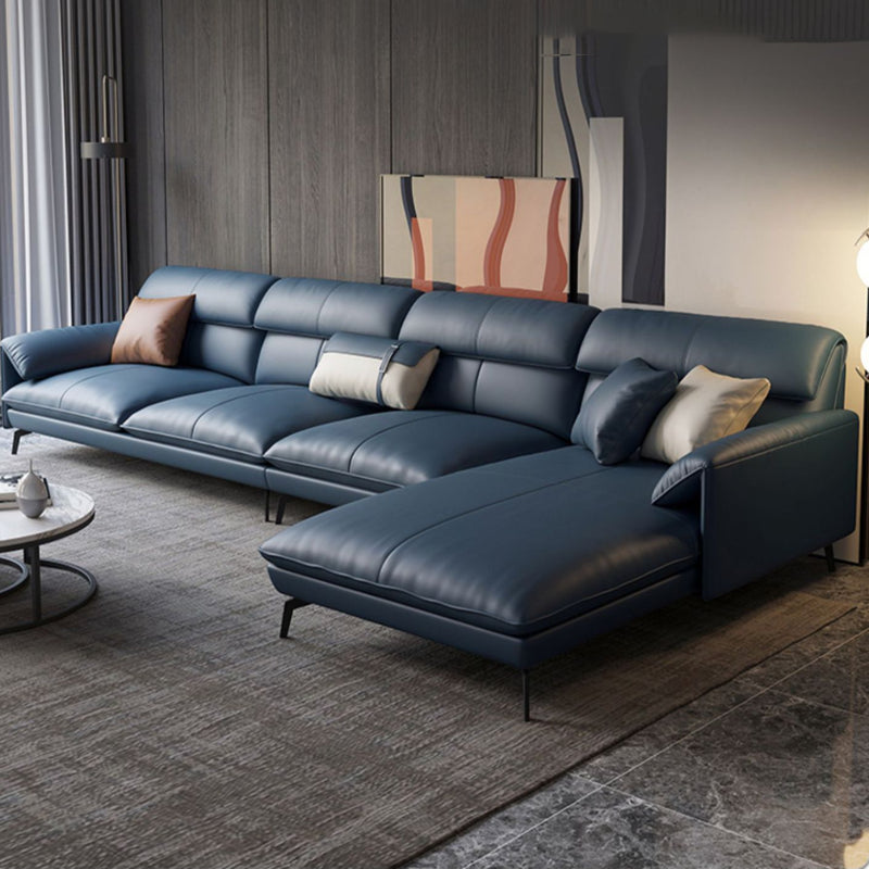 Glam Stationary echtes Lederkissen Top Arm Kissen Sofa -Chaise