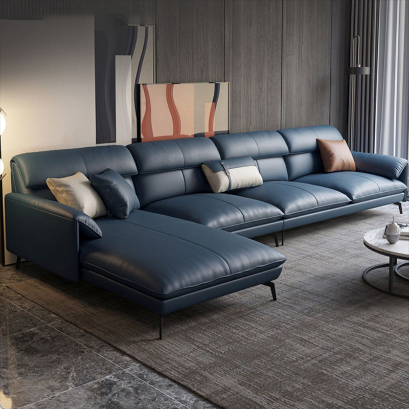 Glam Stationary echtes Lederkissen Top Arm Kissen Sofa -Chaise