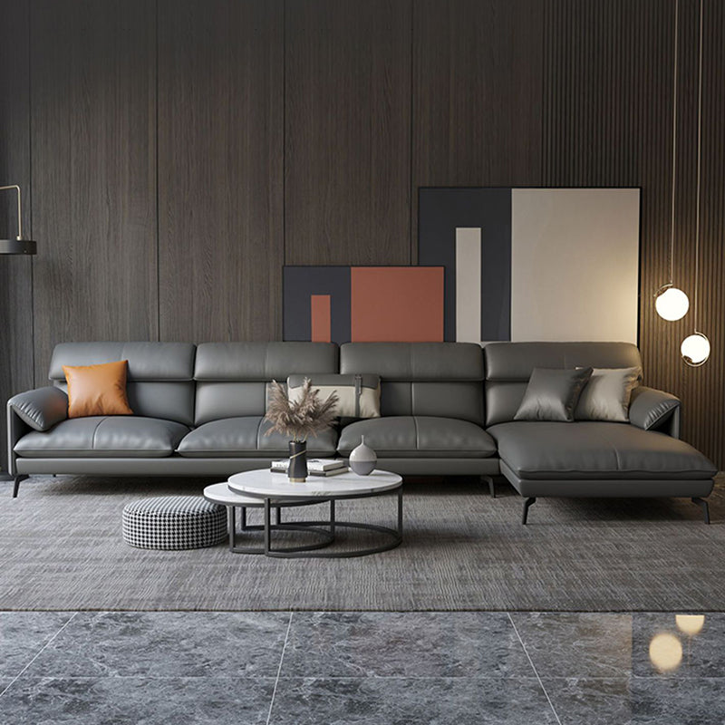 Glam Stationary echtes Lederkissen Top Arm Kissen Sofa -Chaise