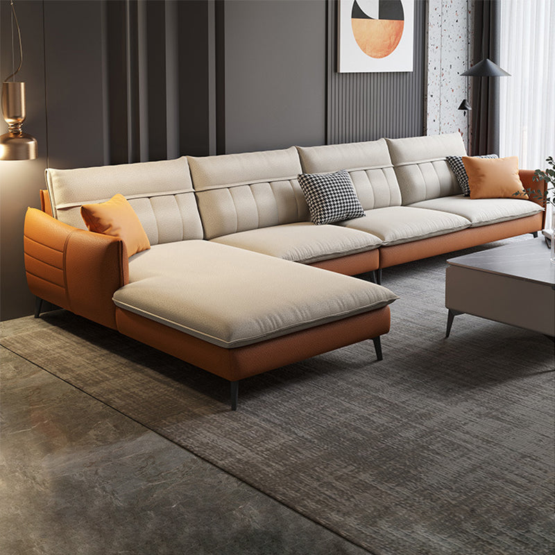 Soggiorno stazionario in vetro stazionario in pelle stazionaria cuscinetti del braccio ad incasso