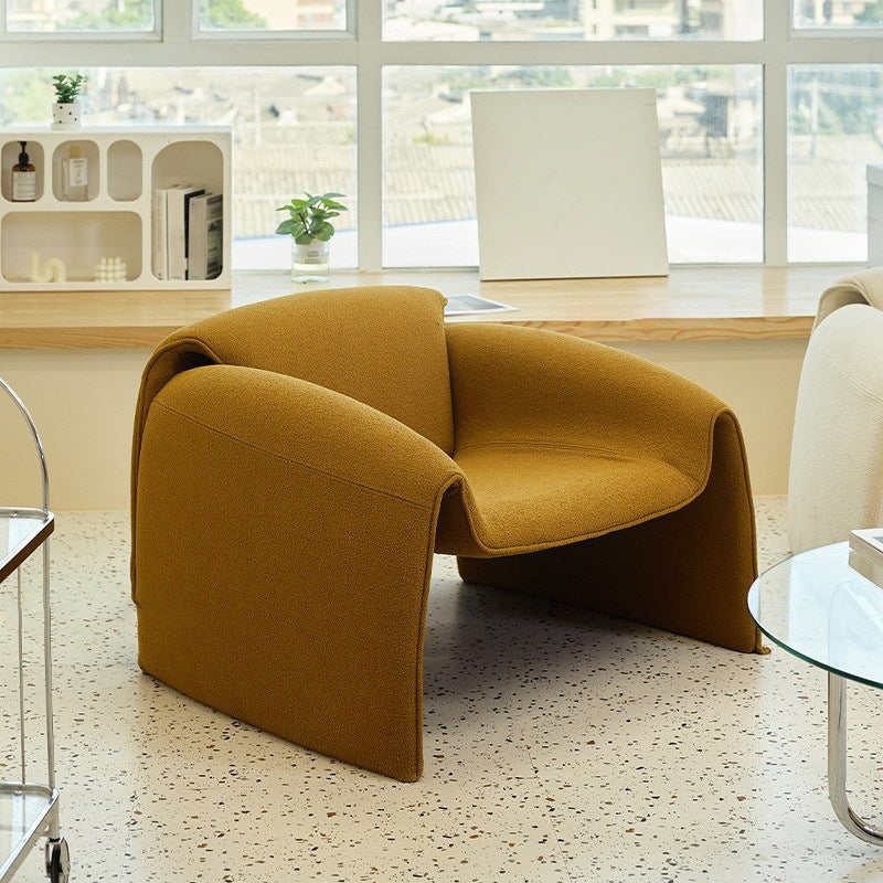 Nordische Wohnzimmerarme enthielten fester Rückenschlitten Akzent Sessel