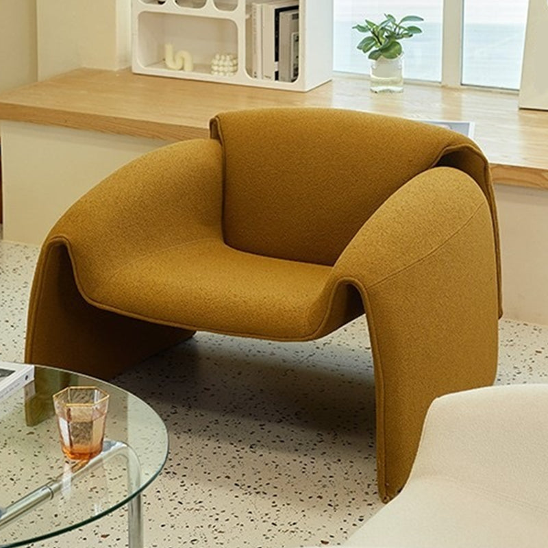 Nordische Wohnzimmerarme enthielten fester Rückenschlitten Akzent Sessel