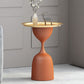 Mid-Century Modern Iron Coffee Cocktail Table Pedestal Cocktail Table Clearhalo 'Coffee & Accent Tables' 'Coffee Tables' 'coffee_tables' 'furn' 'furn_coffee_tables' 'Furniture' 'Living Room Furniture' 5962016