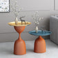 Mid-Century Modern Iron Coffee Cocktail Table Pedestal Cocktail Table Clearhalo 'Coffee & Accent Tables' 'Coffee Tables' 'coffee_tables' 'furn' 'furn_coffee_tables' 'Furniture' 'Living Room Furniture' 5962018