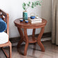 Round 4 Legs End Table Traditional Side End Table for Living Room Clearhalo 'Coffee & Accent Tables' 'End & Side Tables' 'end_side_tables' 'furn' 'furn_end_side_tables' 'Furniture' 'Living Room Furniture' 5962280