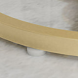 丸い台座エンドテーブルリビングルームのミニマリストサイドエンドテーブル