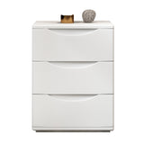 Modern & Contemporary Chest Square Accent Chest with 3 - Drawer