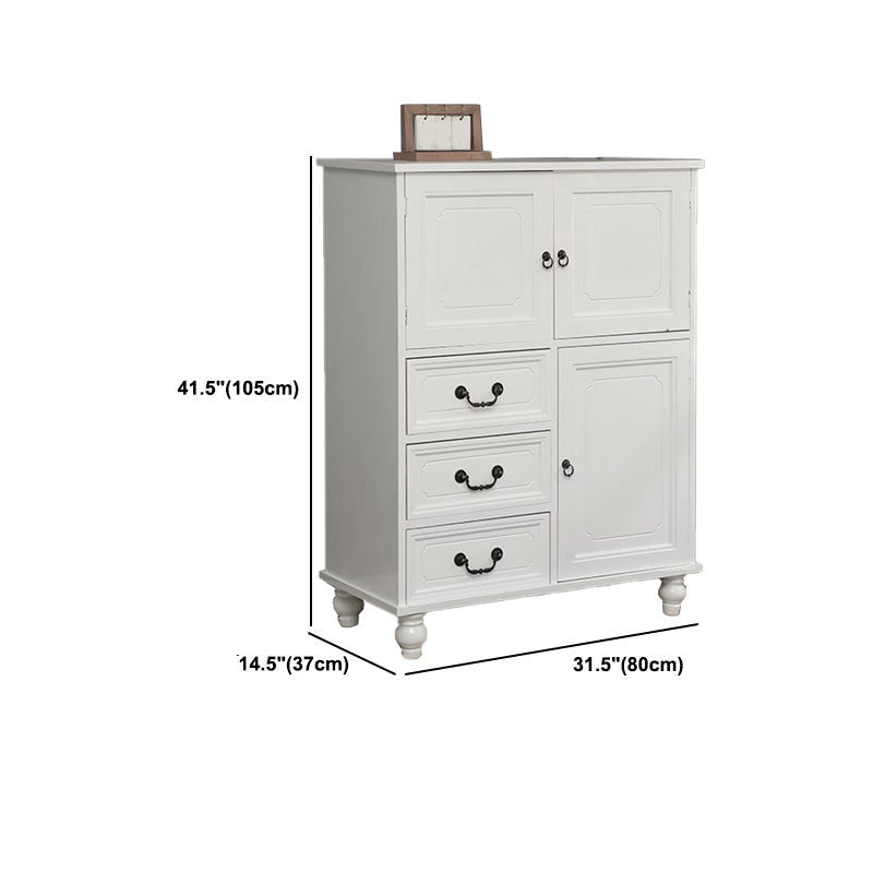 Gabinete de acento cuadrado industrial gabinete de acabado antiguo con puertas