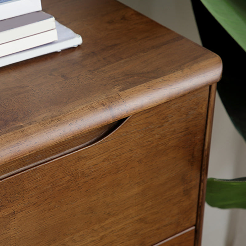 Contemporary Chest Rubberwood Accent Chest in Antique Finish Clearhalo 'Cabinets & Chests' 'cabinets_chests' 'furn' 'furn_cabinets_chests' 'Furniture' 'Living Room Furniture' 5962447