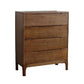 Contemporary Chest Rubberwood Accent Chest in Antique Finish Clearhalo 'Cabinets & Chests' 'cabinets_chests' 'furn' 'furn_cabinets_chests' 'Furniture' 'Living Room Furniture' 5962449