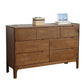 Contemporary Chest Rubberwood Accent Chest in Antique Finish Clearhalo 'Cabinets & Chests' 'cabinets_chests' 'furn' 'furn_cabinets_chests' 'Furniture' 'Living Room Furniture' 5962450